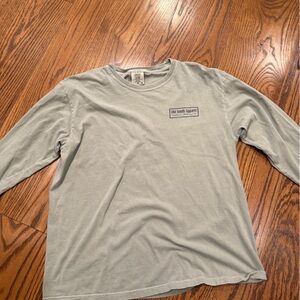 Men's Old South Light Gray Long Sleeve Tee